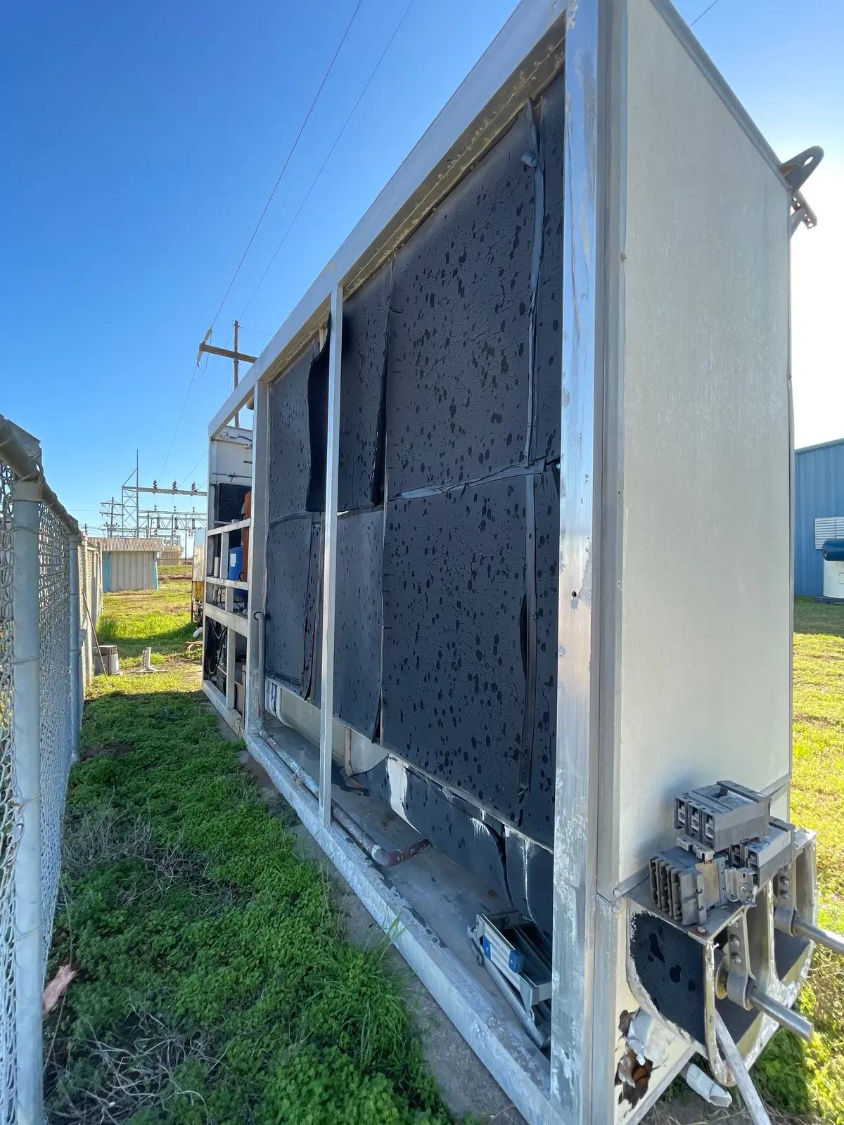 50 Ton, Morris #NIM-125HV-50, Chunk Ice Maker, Halocarbon (Freon, R22) Refrigeration, 460 V Compressor, 125 - Image 8