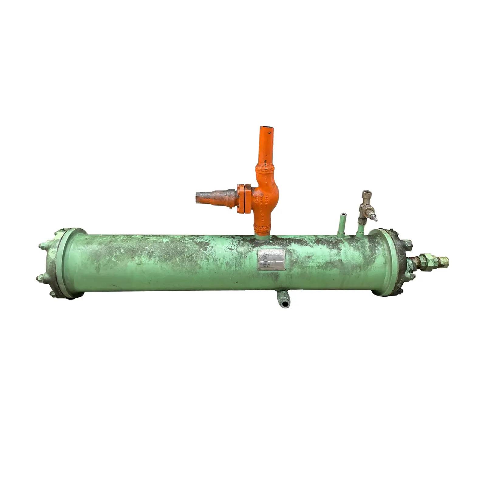 355 psig shell, 100 psig tube, Ametek #GTR-Condenser, Shell & Tube Heat Exchanger, Size 804B-4P, 8" diameter - Image 1