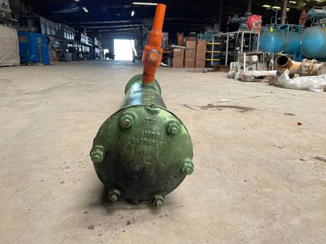 355 psig shell, 100 psig tube, Ametek #GTR-Condenser, Shell & Tube Heat Exchanger, Size 804B-4P, 8" diameter - Image 9