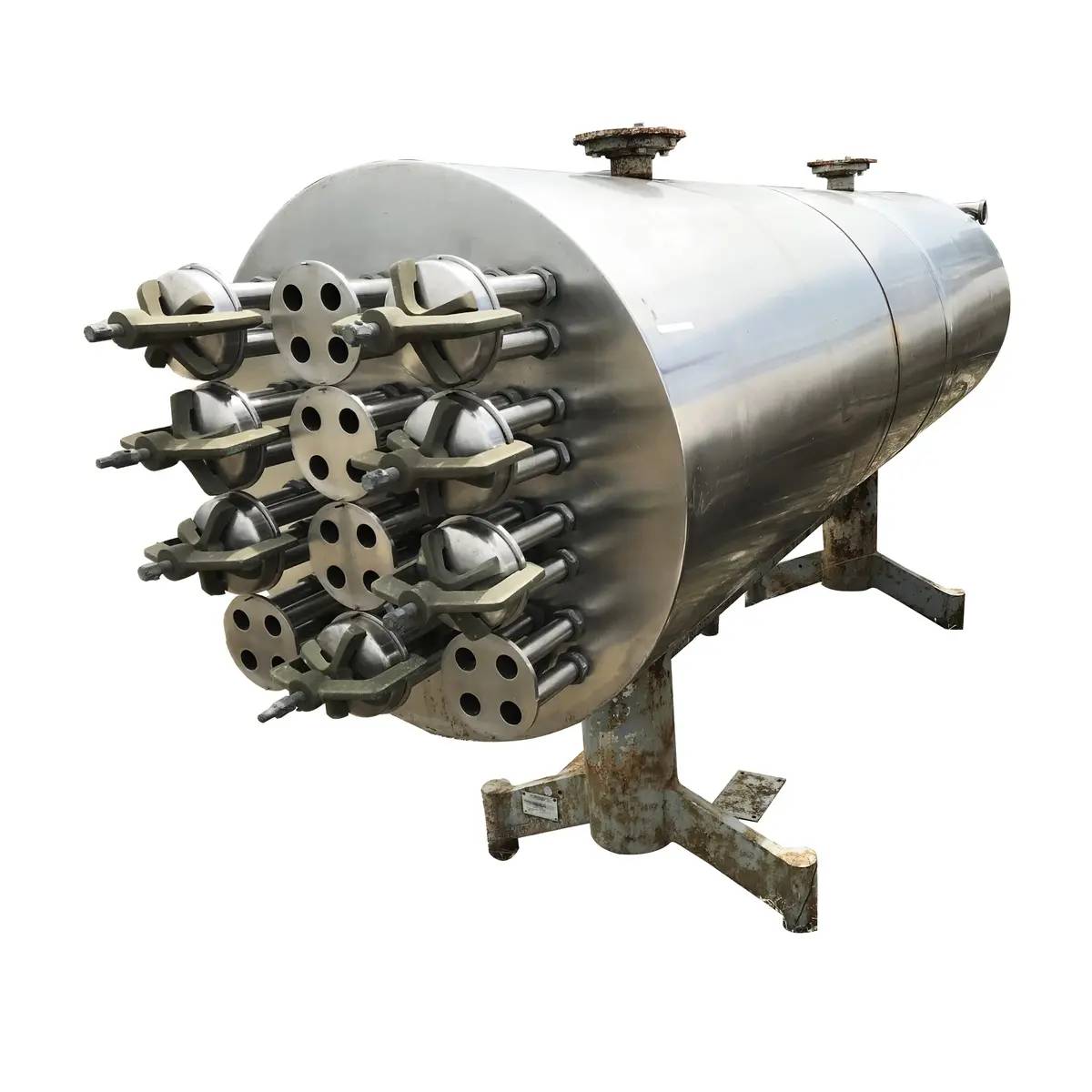 188.5 sq.ft., Chester Jensen #SV-40, Ste-Vac Heater, 4 Passes, (48) 1.5" diameter x 120" L Tubes, 40 gallon - Image 2