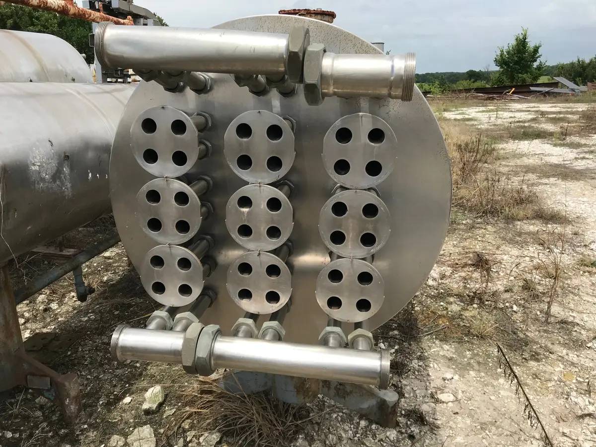 188.5 sq.ft., Chester Jensen #SV-40, Ste-Vac Heater, 4 Passes, (48) 1.5" diameter x 120" L Tubes, 40 gallon - Image 7