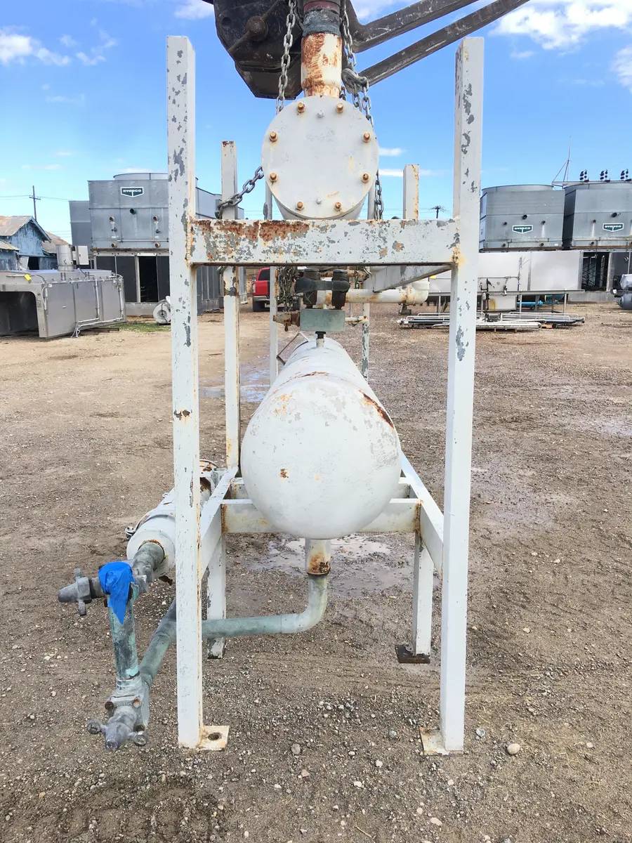 300 psi shell, Precesion & Chil-Con, Shell and Tube Heat Exchanger, 8" diameter x 60" L Tube, 1998 - Image 8