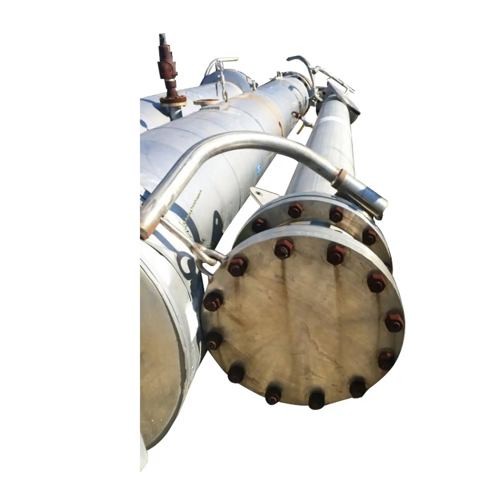 147.5 sq.ft, 150 psi shell, 150 psi tube, Alaskan Copper Works, Stainless Steel Shell and Tube Heat - Image 2