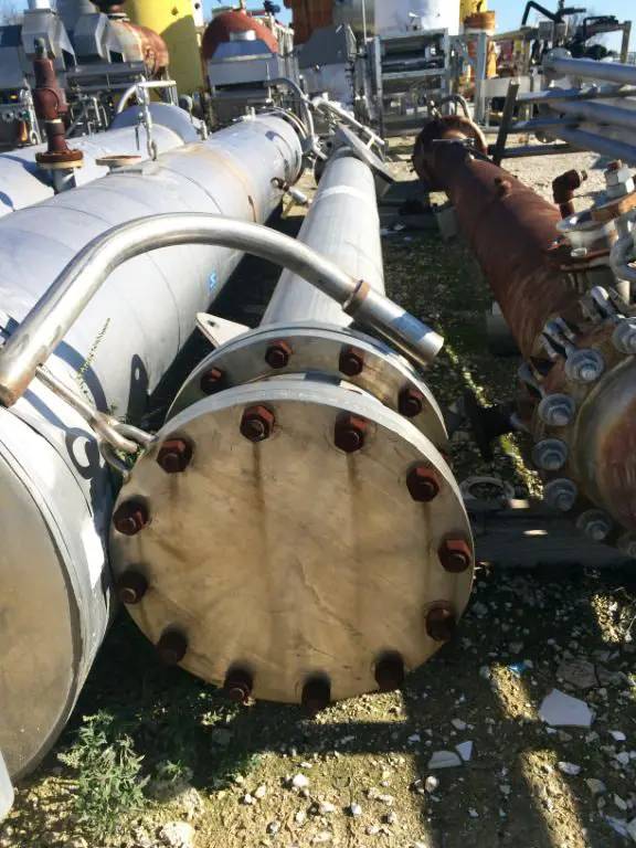 147.5 sq.ft, 150 psi shell, 150 psi tube, Alaskan Copper Works, Stainless Steel Shell and Tube Heat - Image 5
