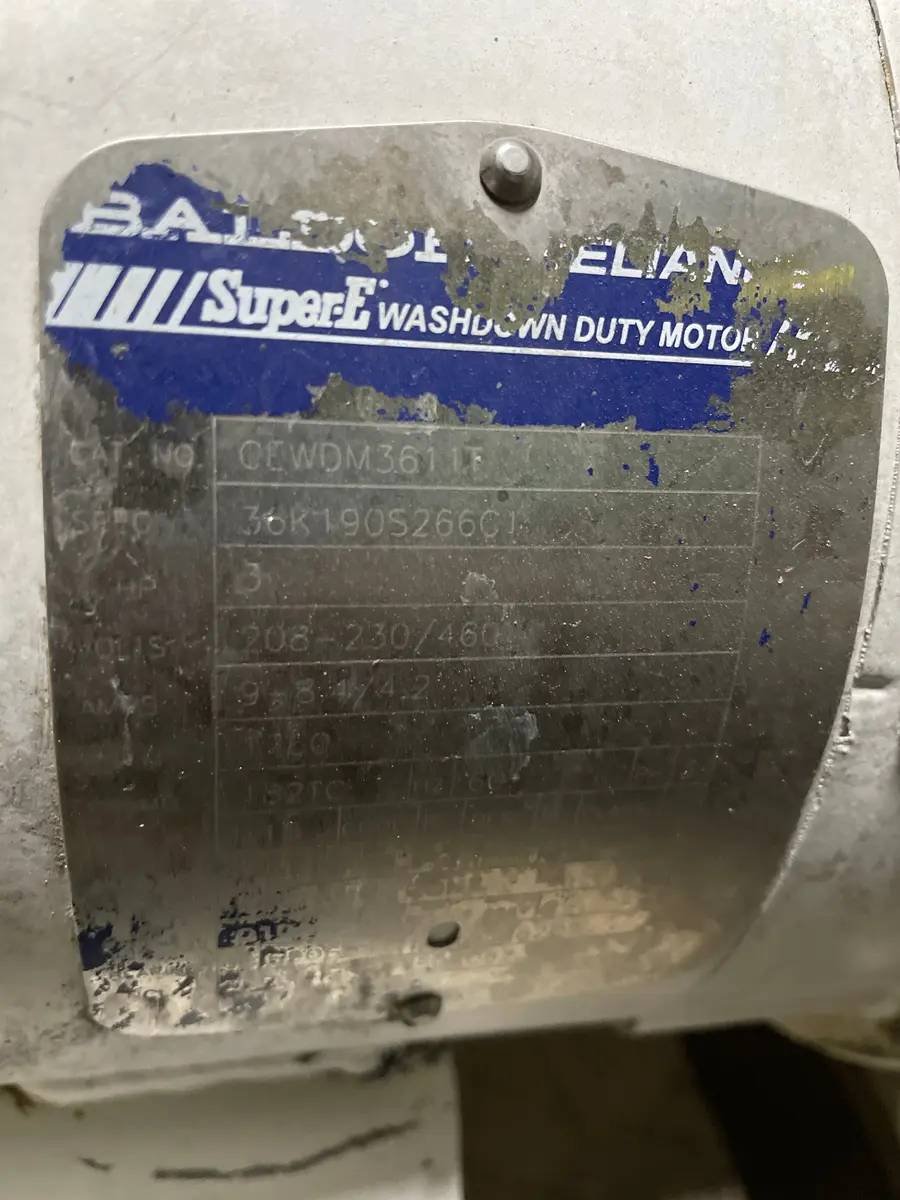 135 GPM, APV #6V2, Centrifugal Pump, 3 HP, 1760 RPM motor, 208-230/460 V, 3500 RPM speed - Image 10