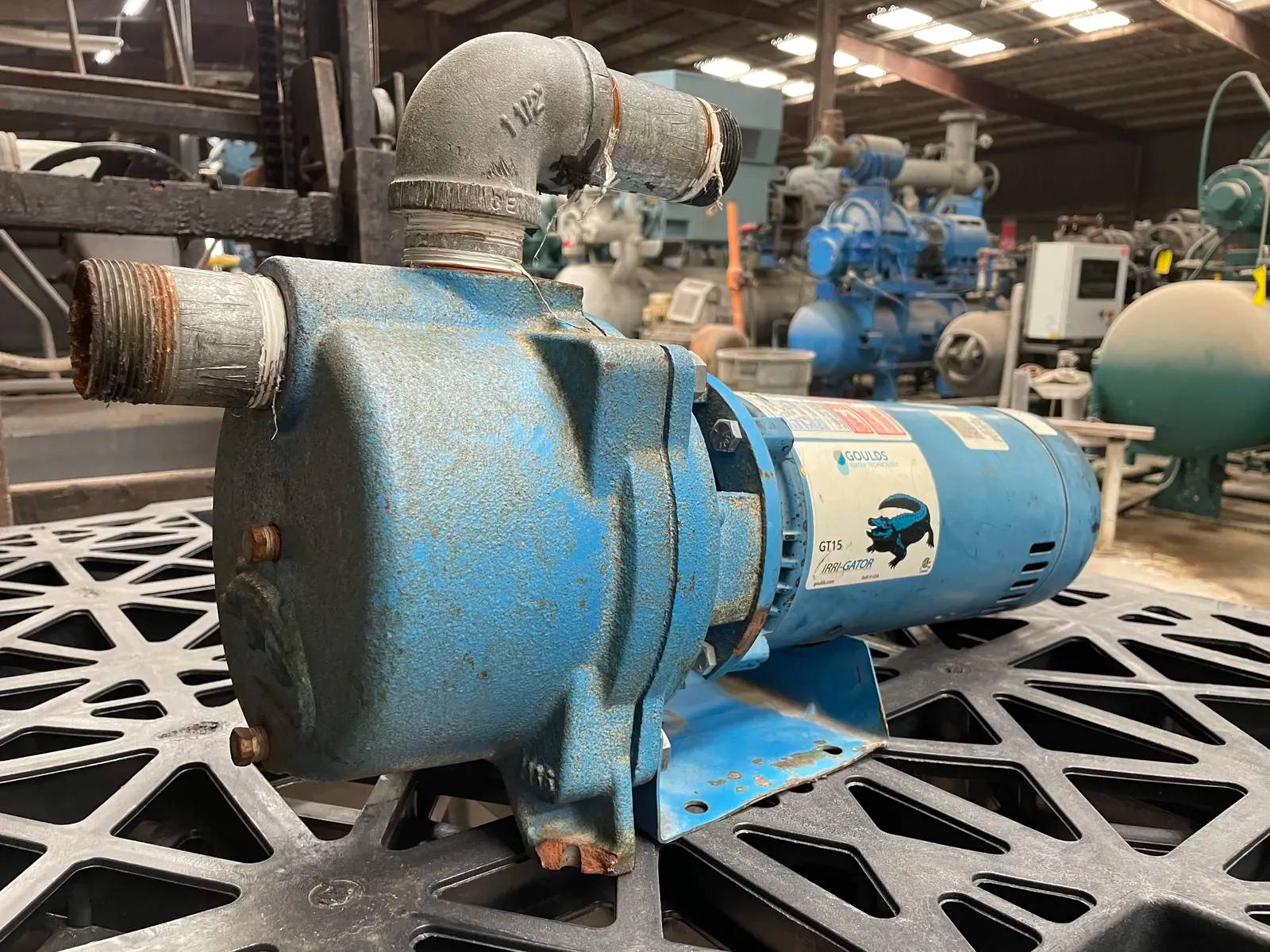 110 GPM, Goulds #GT15, Goulds GT15 Centrifugal Pump, 1.5 HP, 3450 RPM, 115/230 V, 125 psig - Image 2