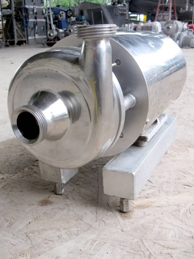 18 GPM, Osaka Sanitary Metal Works #SE-32-15, Centrifugal Pump, 2 HP, 2860/3460 RPM, 200/220 V, 4.375" - Image 6