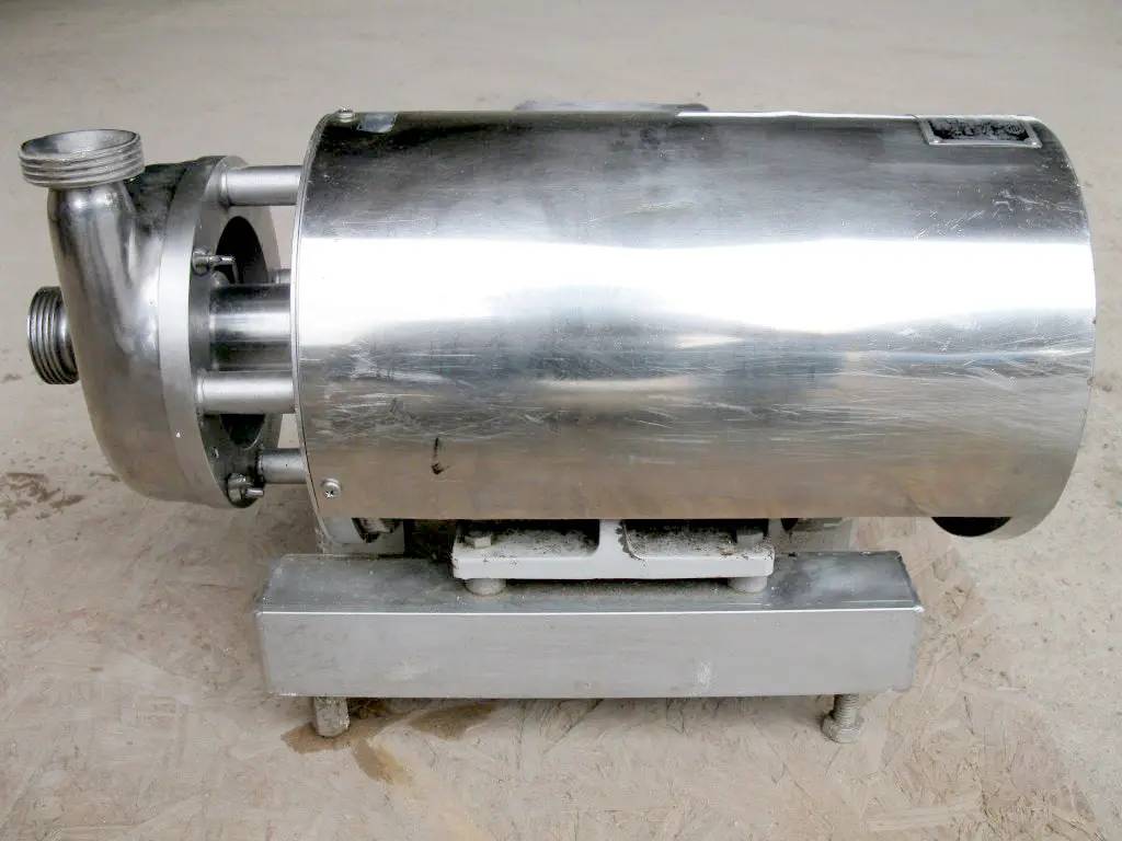 18 GPM, Osaka Sanitary Metal Works #SE-32-15, Centrifugal Pump, 2 HP, 2860/3460 RPM, 200/220 V, 4.375" - Image 7