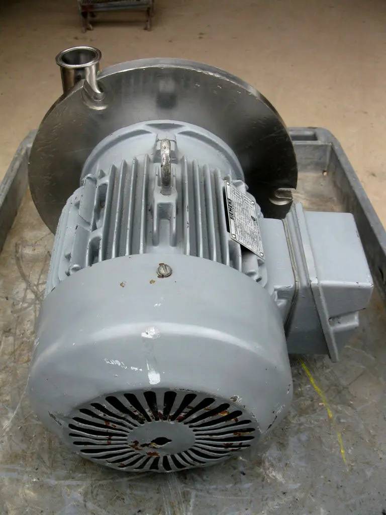Sanitary Centrifugal Pump, 7.5 HP, 1735 RPM, 220-230/440/460 V, 6.5" diameter Impeller - Image 7