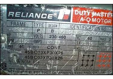 116 psi, Albin #P52A31C3A0T, Positive Displacement Pump, 10 HP, 1160 RPM, 230/460 V, 355 RPM speed, (2) - Image 8