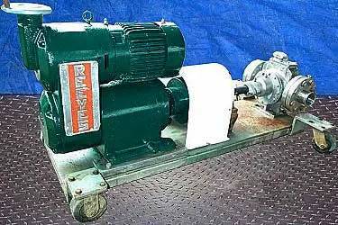 20 GPM, Foster-Wheeler #R1F3-3, Positive Displacement Pump, 3 HP, 150000 SSU, 1740 RPM, 230/460 V, 83.25 RPM - Image 7