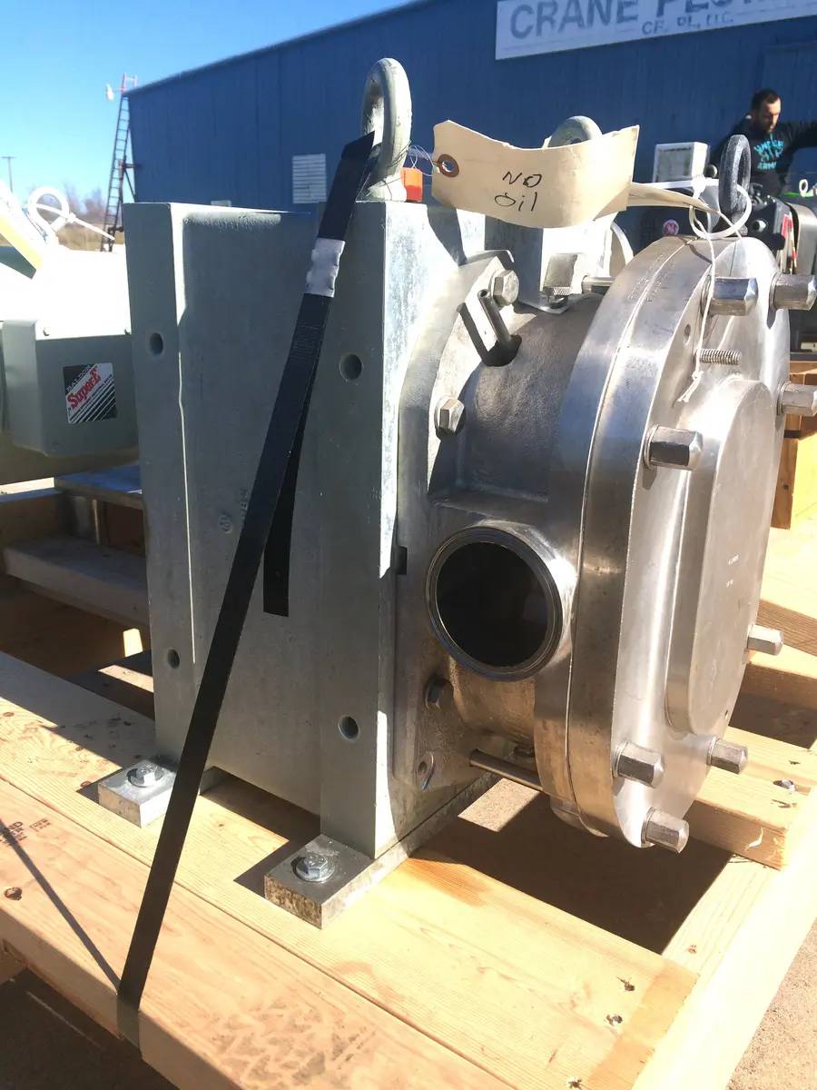 155 GPM @ 500 psi, Fristam #FKL150, Positive Displacement Pump, 0.259 Gallons, 600 RPM speed - Image 4