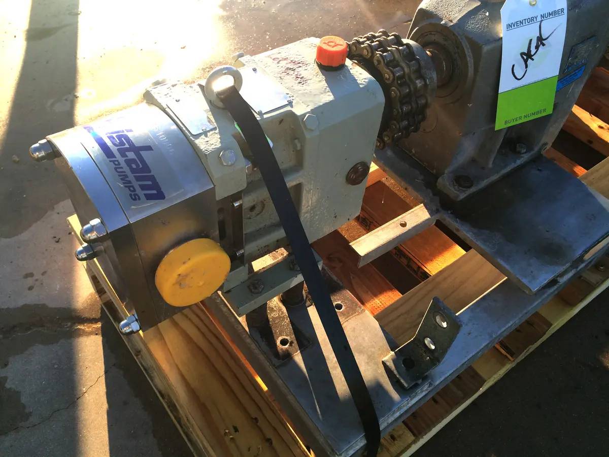 78 GPM @120 psi, Fristam #FL275L, Positive Displacement Pump, 0.098 Gallons, 7.5 HP, 1755 RPM motor - Image 4