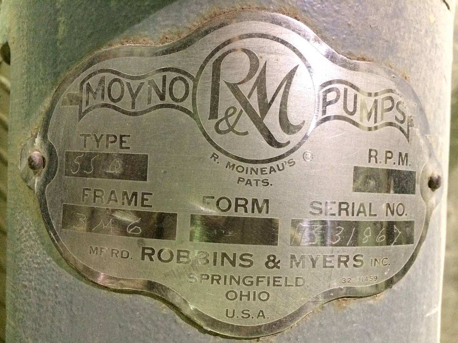 4" inlet x 2" outlet, Moyno #3M6-SSQ, Progressive Cavity Pump, 44 GPM, 900 RPM speed, - Image 5
