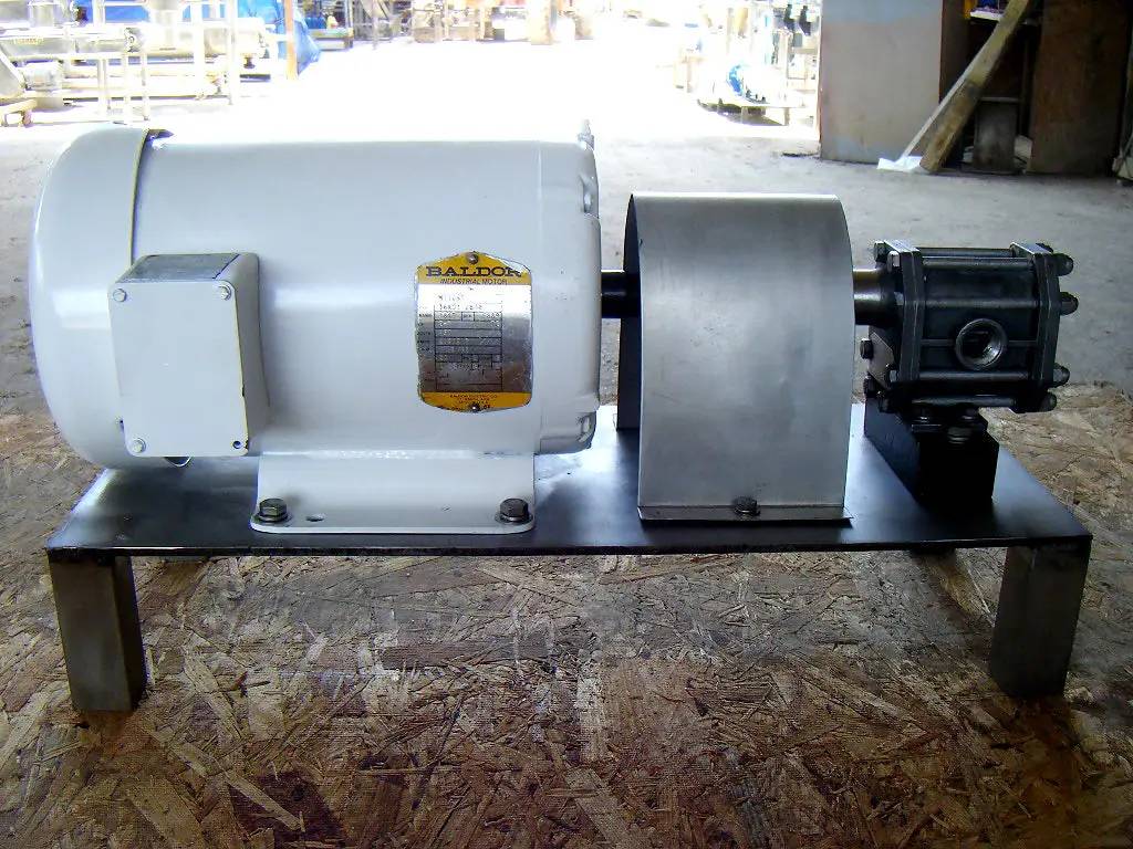 Oberdorfer, Positive Displacement Pump, 2 HP, 1725 RPM, 460 V, 1.75" diameter impeller, (2) 1" diameter - Image 7