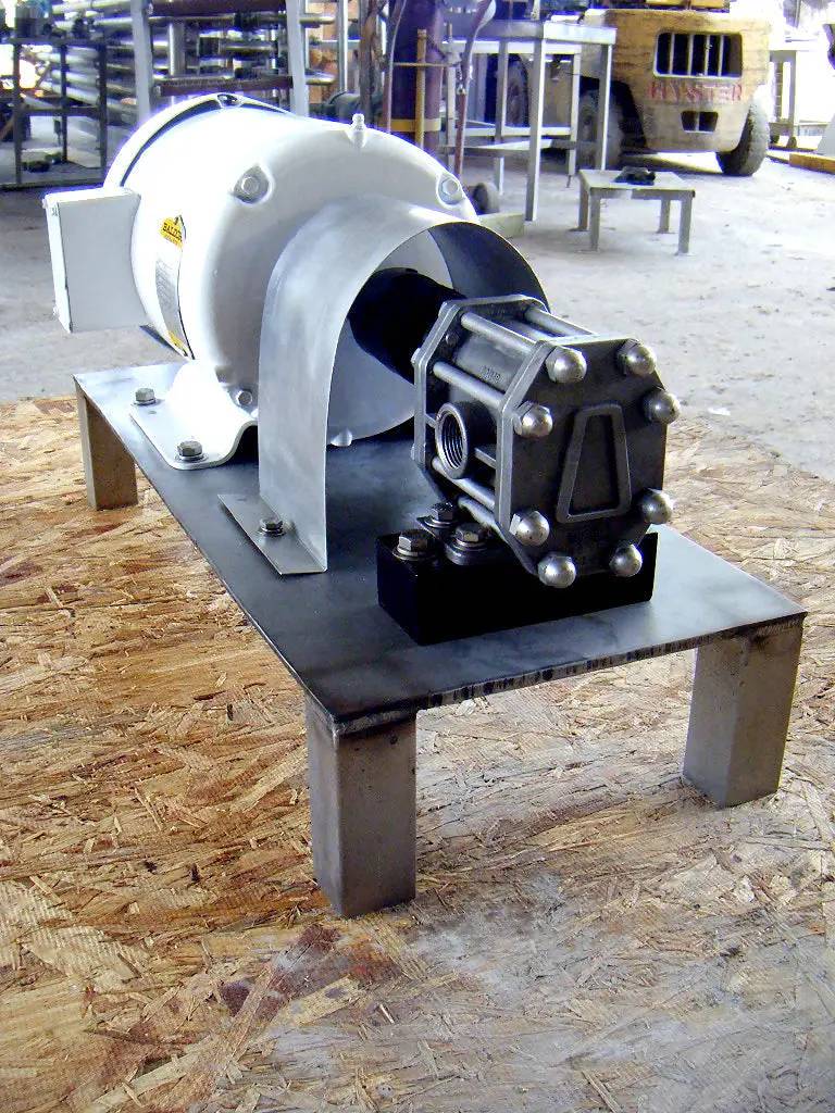 Oberdorfer, Positive Displacement Pump, 2 HP, 1725 RPM, 460 V, 1.75" diameter impeller, (2) 1" diameter - Image 8