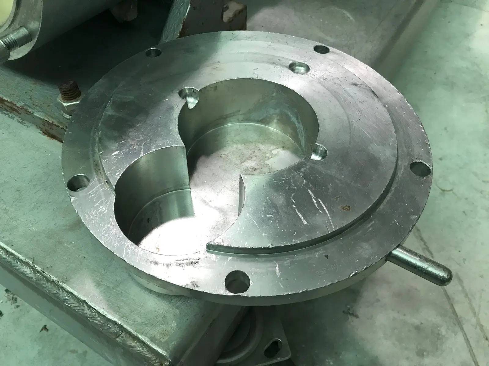 Sine #SPS-35, Positive Displacement Pump, 3 HP, 1760 RPM, 208-230/460 V, 154 RPM speed, (2) 3" Tri-clamp - Image 8