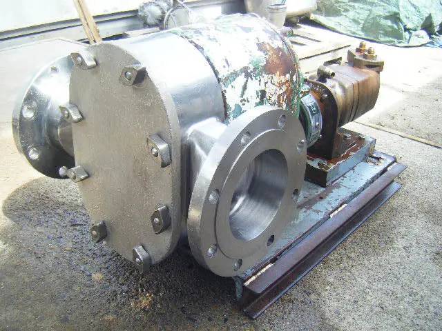300 GPM, Tri-Clover #PR300, Rotary Positive Displacement Pump, 63 Gallons, 7.75" rotor size, (2) 6" diameter - Image 3