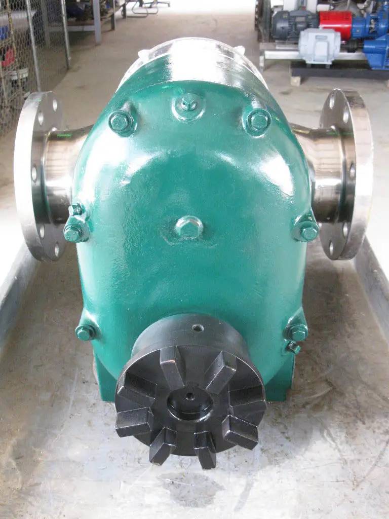 300 GPM, Tri-Clover #PR300, Rotary Positive Displacement Pump, 7.75" rotor size, (2) 6" diameter flange - Image 4