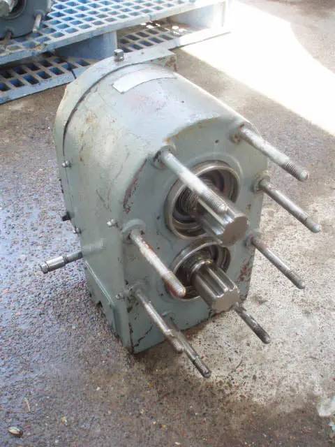 Tri-Clover #PR60-3-UC4-ST-S, Rotary Pump Gear Box, 16.75" L x 9" width x14" H - Image 6