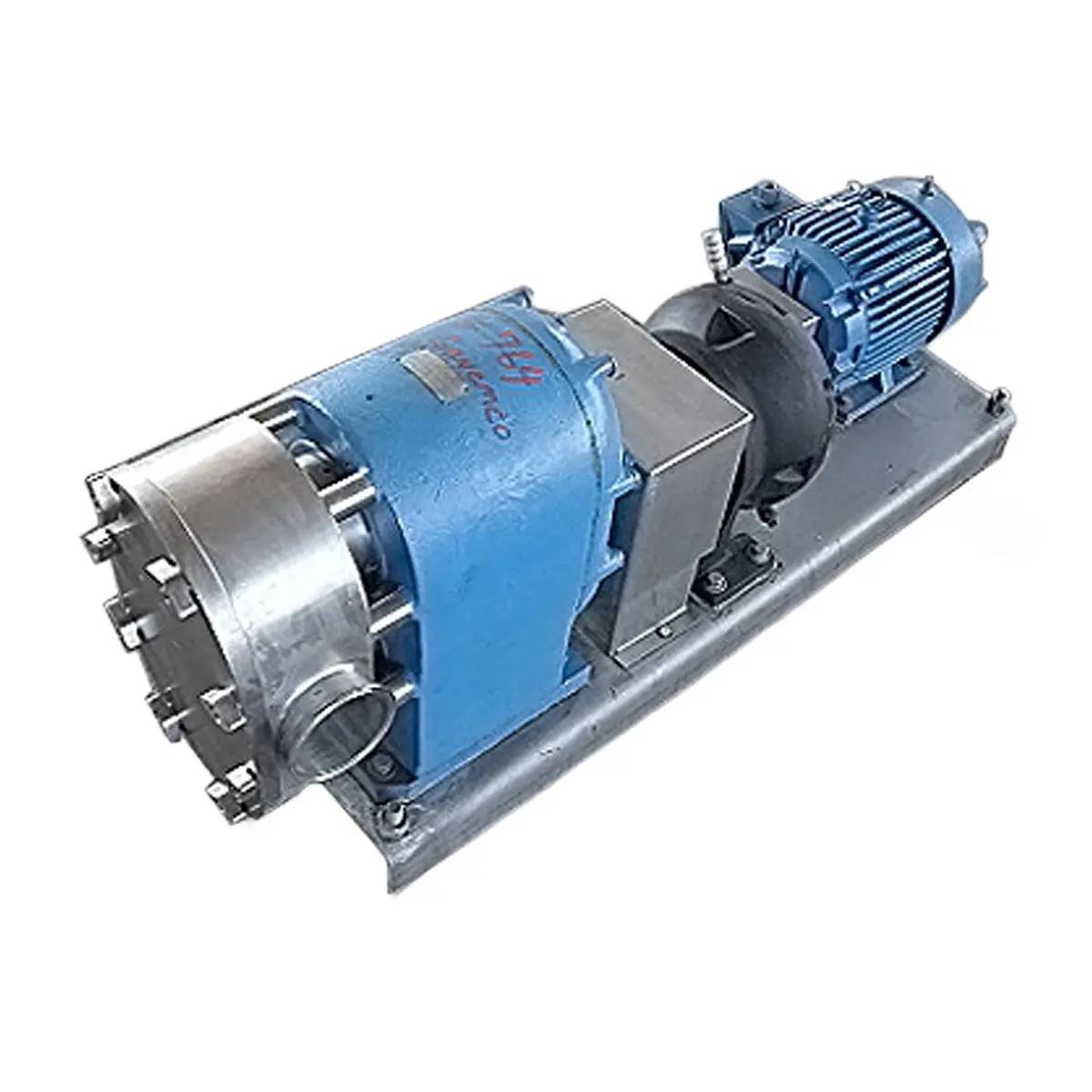 300 GPM, Tri-Clover #PRE300-4M-VC4-SL-S, Positive Displacement Pump, 10 HP, 1755 RPM, 230/460 V, 500 RPM - Image 2