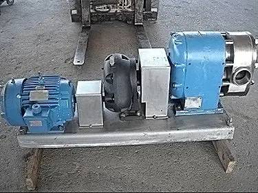 300 GPM, Tri-Clover #PRE300-4M-VC4-SL-S, Positive Displacement Pump, 10 HP, 1755 RPM, 230/460 V, 500 RPM - Image 3