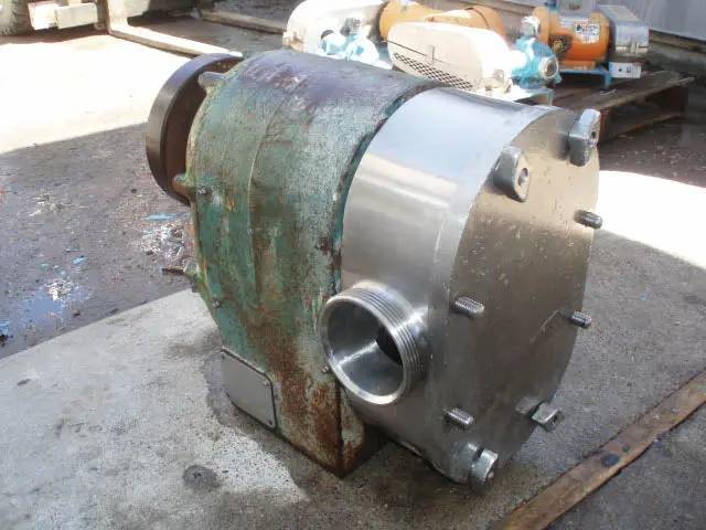 Tri-Clover, Positive Displacement Pump, (2) 6.5" rotor, (2) 4" ACME Inlet/Outlet - Image 6