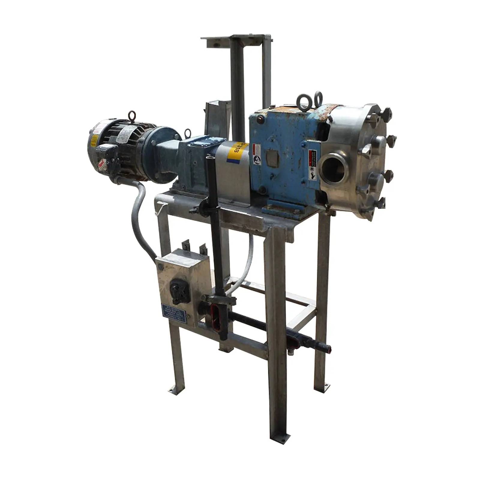 49 GPM, Waukesha Cherry-Burrell #130, Positive Displacement Pump, 0.25 Gallon, 5 HP, 1750 RPM, 460 V, 193 RPM - Image 2