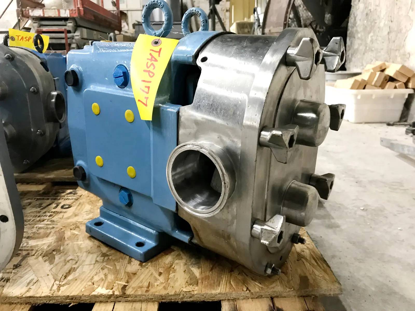 150 GPM, Waukesha Cherry-Burrell #130-U1, Positive Displacement Pump, 0.254 Gallon, 600 RPM speed, (2) 3" - Image 4
