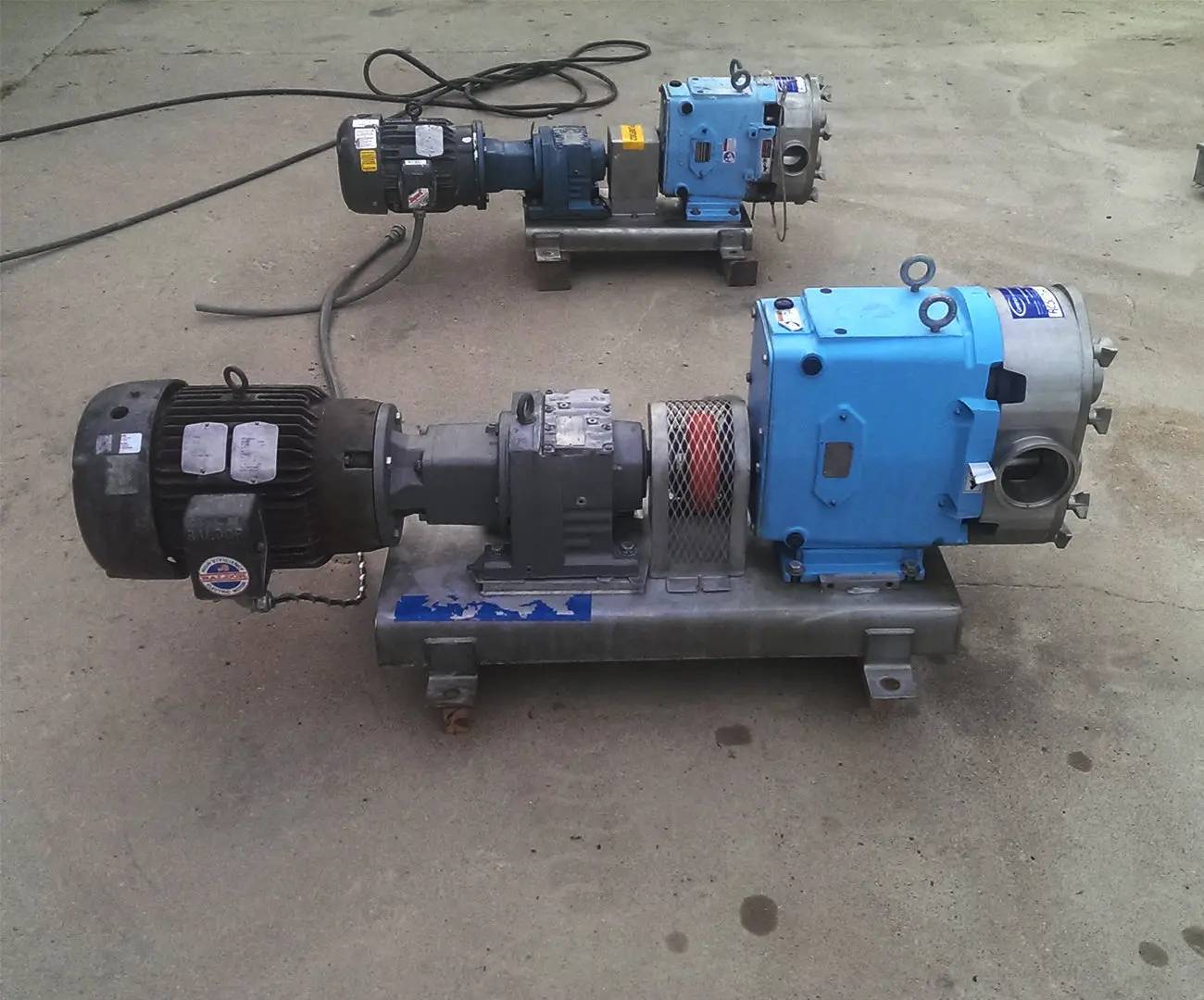 310 GPM @ 200 psi, Waukesha Cherry-Burrell #220-U1, Positive Displacement Pump, 0.522 Gallon, 7.5 HP, 1750 - Image 6