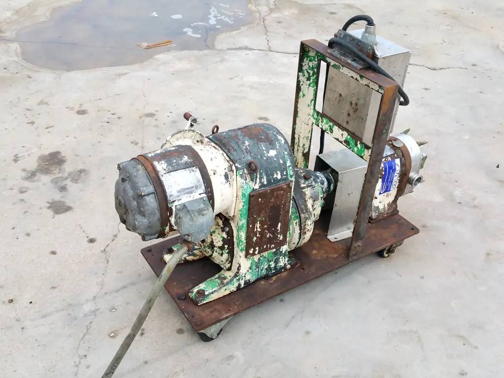 36 GPM @ 150 psi, Waukesha Cherry-Burrell #25, Positive Displacement Pump, 0.06 Gallon, 1.5 HP, 1800 RPM - Image 10