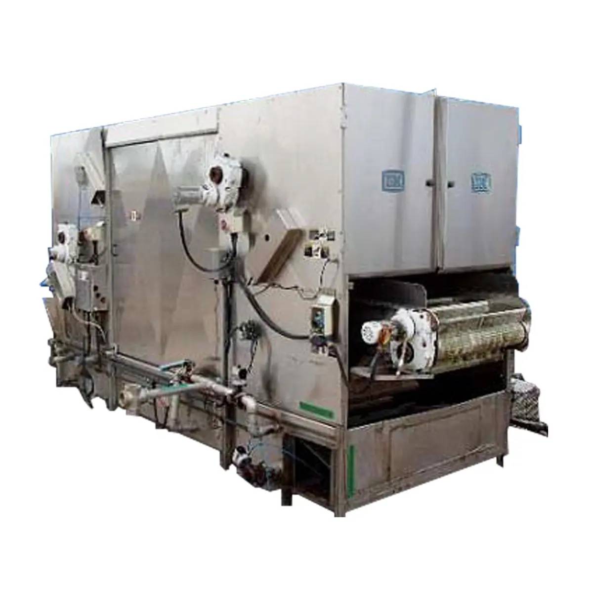 36" wide, I & h I & H, Blancher Belt - 3 Pass, 36" wide w/4" flights on 12" centers - Image 2