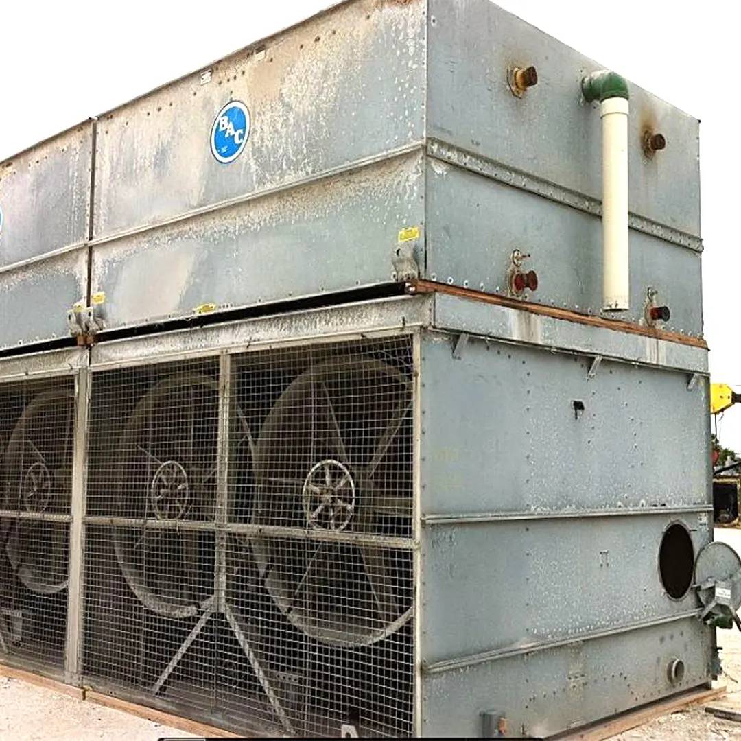982 Ton, BAC VC2-982, Evaporative Condenser, 1-25 HP Motor, 2 Tower Units, 153900 CFM, 585 GPM, 1995 - Image 5