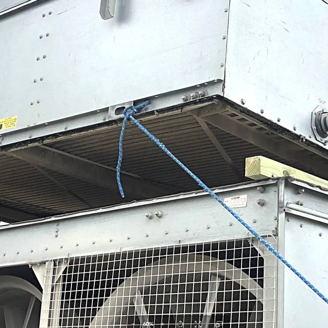 580 Ton, BAC VCA-580A, Evaporative Condenser, 1-20 HP Motor, 89700 CFM, 610 GPM, 2013 - Image 8