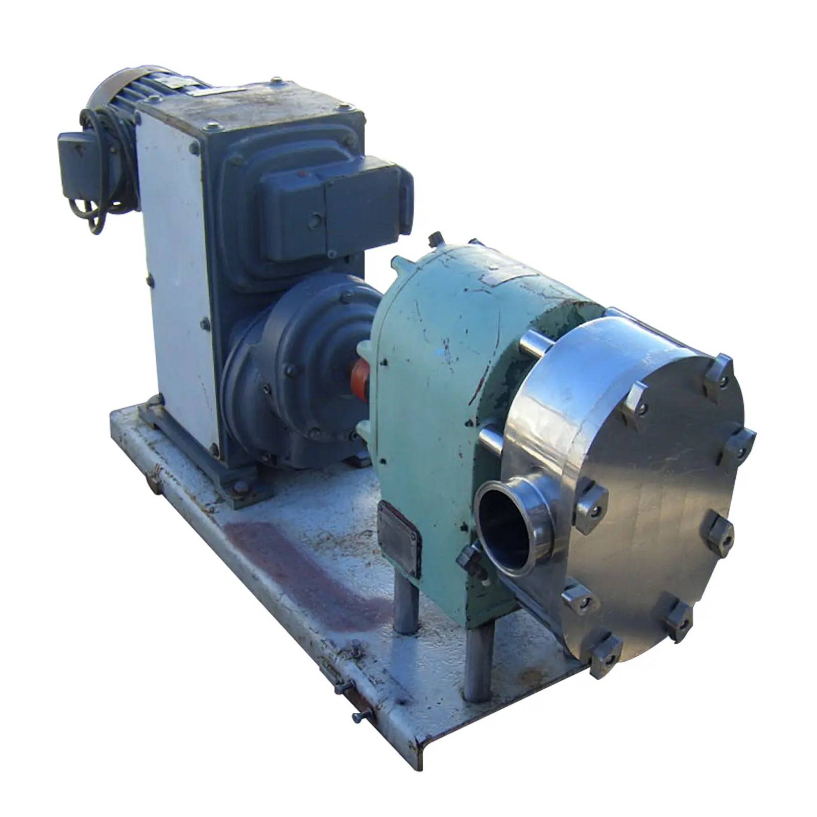 300 GPM, Tri-Clover #PRE300-4M-UH4-SL-S, Positive Displacement Pump, 10 HP, 1755 RPM, 230/460 V, 850 RPM - Image 2