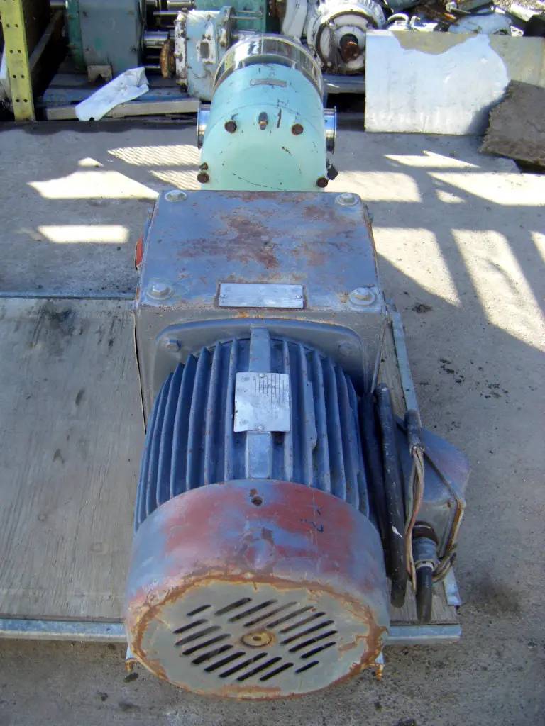 300 GPM, Tri-Clover #PRE300-4M-UH4-SL-S, Positive Displacement Pump, 10 HP, 1755 RPM, 230/460 V, 850 RPM - Image 7