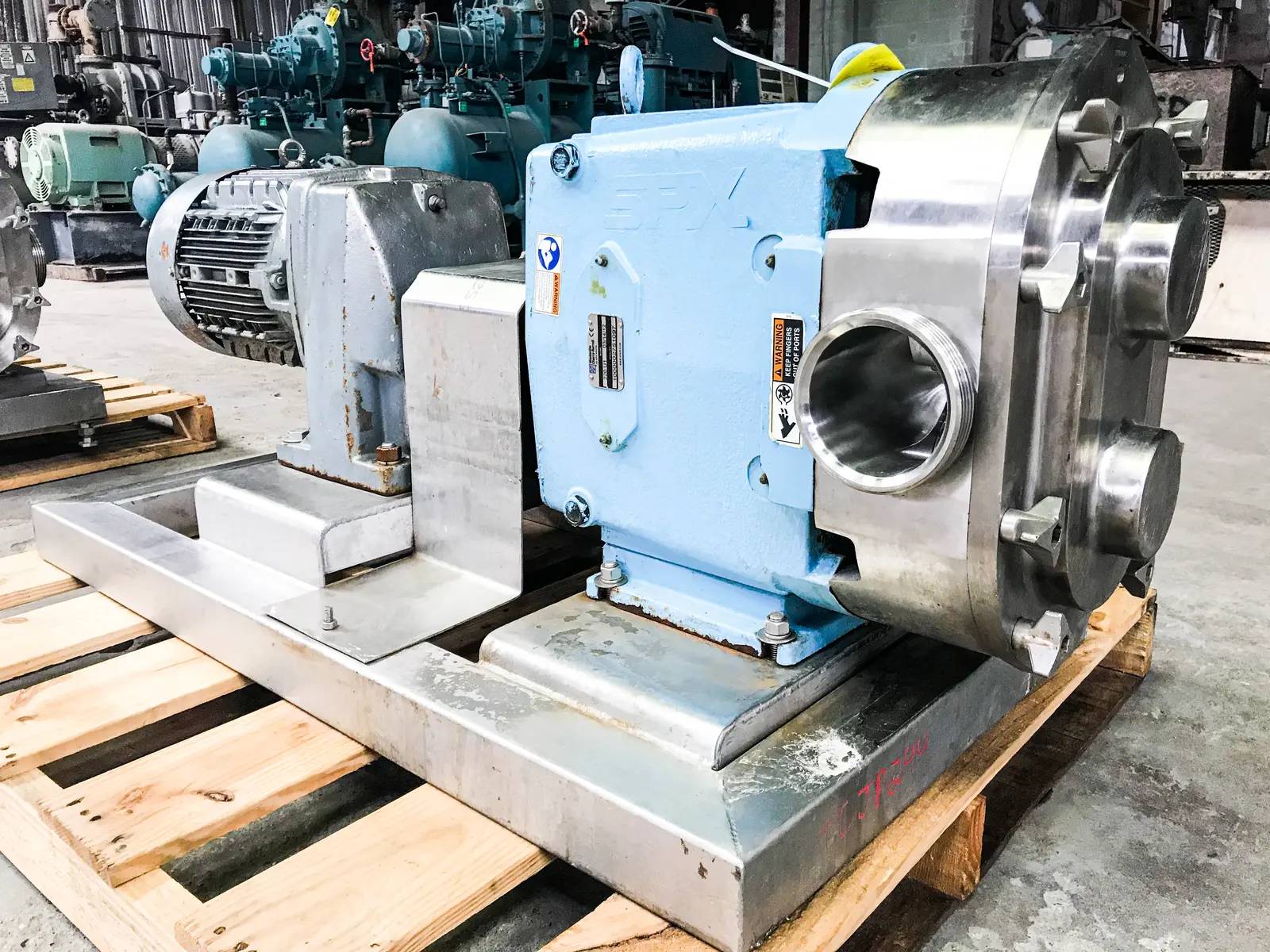 310 GPM @ 200 psi, Waukesha Cherry-Burrell #220-U1, Positive Displacement Pump, 0.522 Gallon, 15 HP, 1765 - Image 9