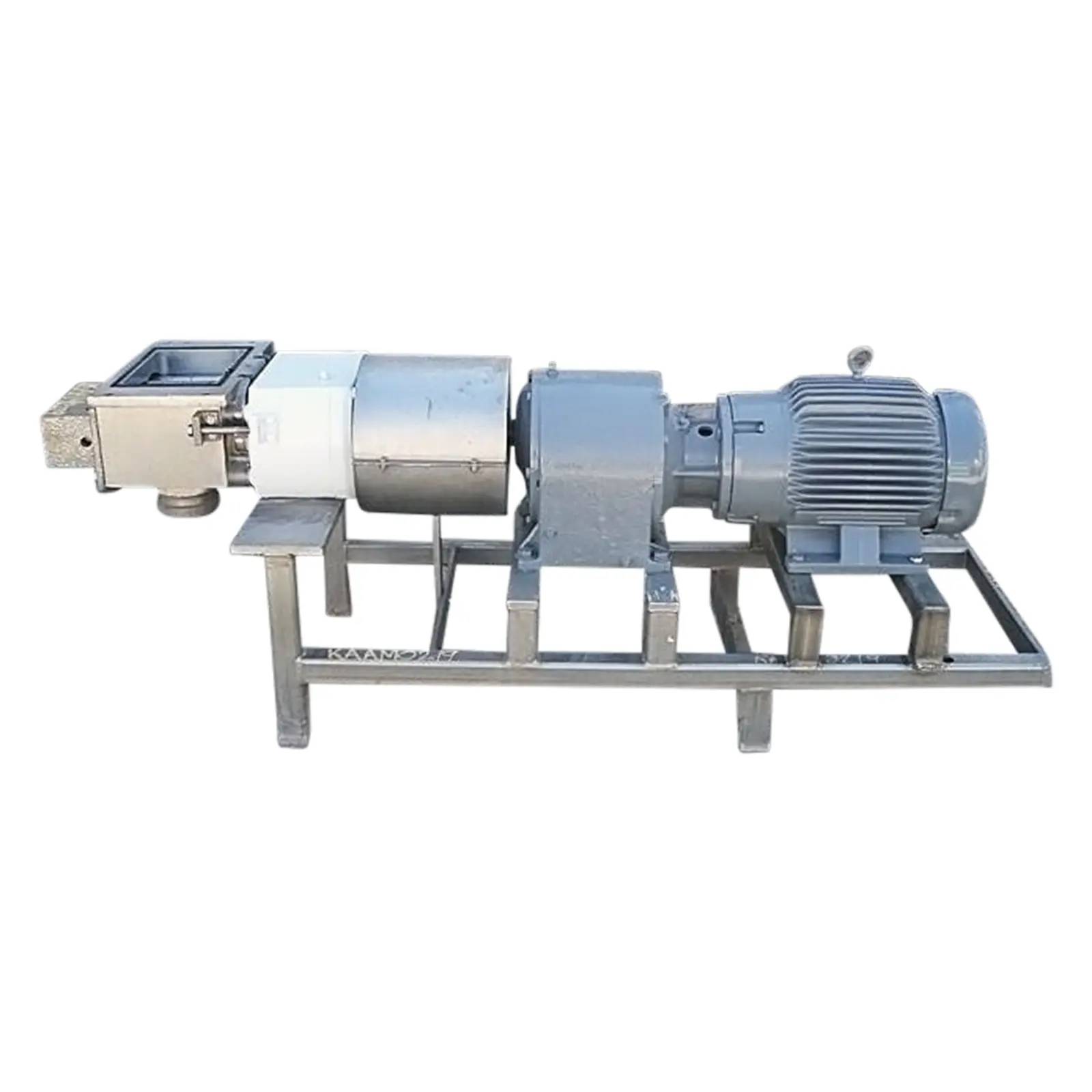 APV, Positive Displacement Pump, 15 HP, 1760 RPM, 208-230/460 V, 9" Inlet, 4" ACME Outlet - Image 1