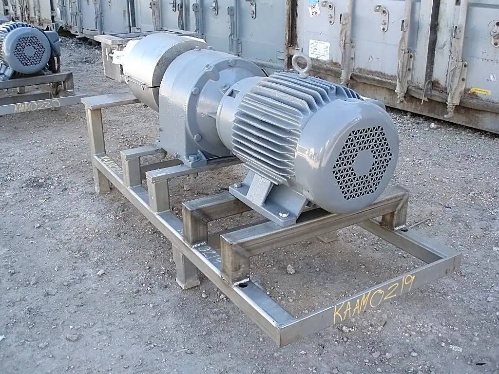 APV, Positive Displacement Pump, 15 HP, 1760 RPM, 208-230/460 V, 9" Inlet, 4" ACME Outlet - Image 4