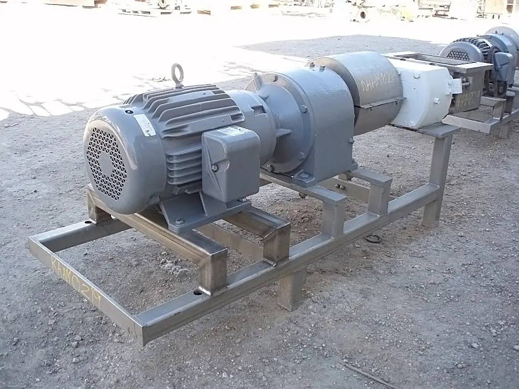 APV, Positive Displacement Pump, 15 HP, 1760 RPM, 208-230/460 V, 9" Inlet, 4" ACME Outlet - Image 10