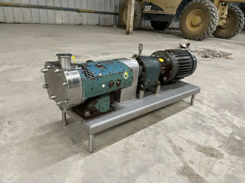 70 GPM, Tri-Clover #TCIP3-NLD, Positive Displacement Pump, 0.07 Gallon, 5 HP, 1750 RPM, 208-230/460 V, 1000 - Image 4