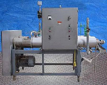 9 sq.ft., Waukesha Cherry-Burrell #2C672WA, Votator Scraped Surface Heat Exchanger, 6" diameter x 72" L tube - Image 3