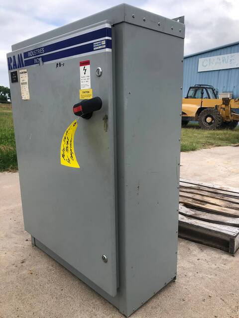 40 HP Ram, FVNR, Motor Starter, 460 V, 60 Hz, 3 phase, FLA: 48, LRA: 280, 2004 - Image 4
