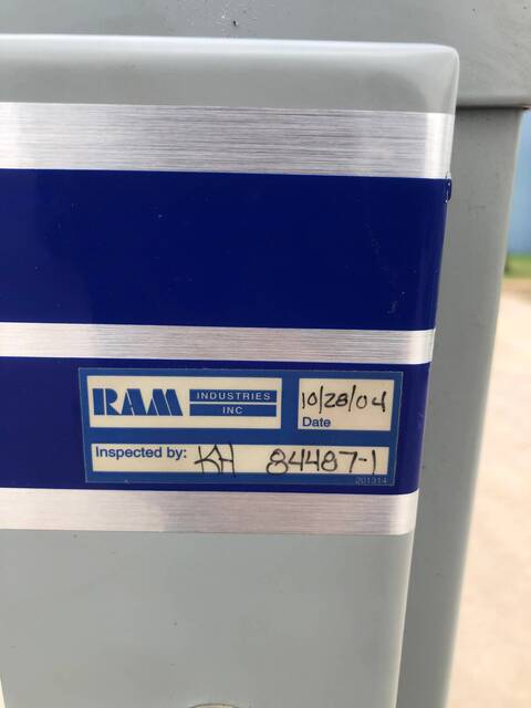 40 HP Ram, FVNR, Motor Starter, 460 V, 60 Hz, 3 phase, FLA: 48, LRA: 280, 2004 - Image 9