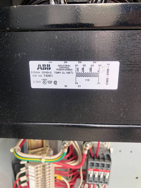 40 HP Ram, FVNR, Motor Starter, 460 V, 60 Hz, 3 phase, FLA: 48, LRA: 280, 2004 - Image 10