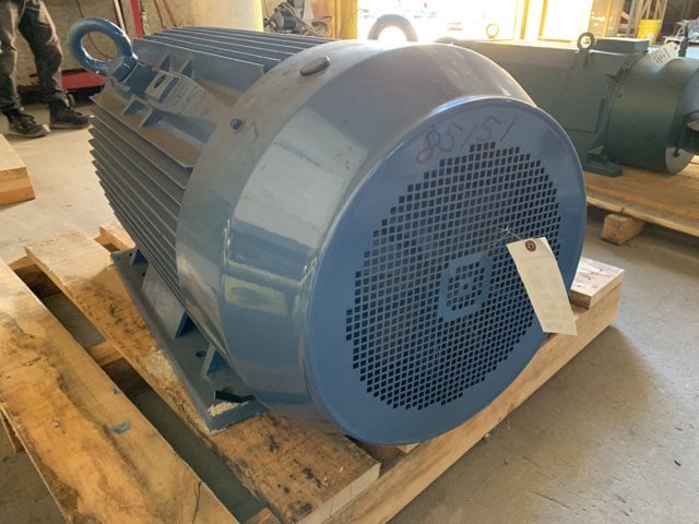 250 HP 1800 RPM Techtop, Frame 449TC, TEFC BB, 460 Volts, New Surplus - Image 2