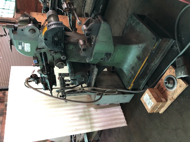 7-1/2" Continental #6A, air-operated, cap: 3/4"- 7-1/2" OD, up to 3/8" wall thickness, 5 HP, extra cut-off - Image 5