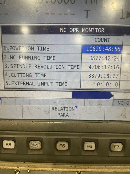Okuma #Millac-1052VAE, OSP-P200M, 40" x120", #50,6000 RPM, thru spindle coolant, 4th axis interface, 3400 cut - Image 6