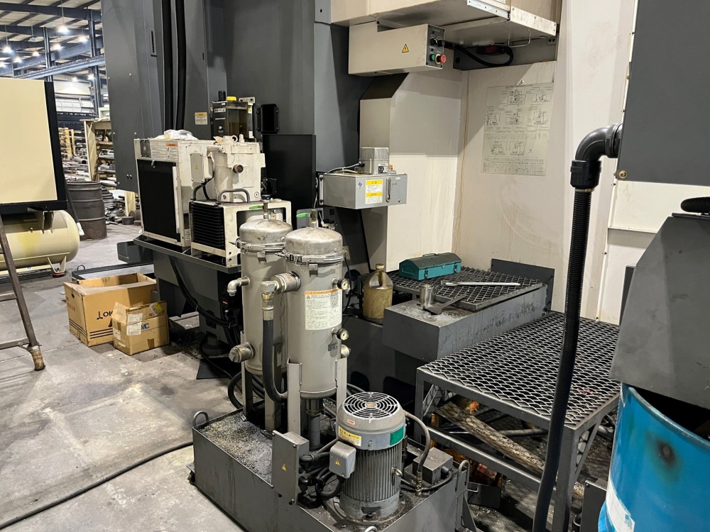 Okuma #Millac-1052VAE, OSP-P200M, 40" x120", #50,6000 RPM, thru spindle coolant, 4th axis interface, 3400 cut - Image 10