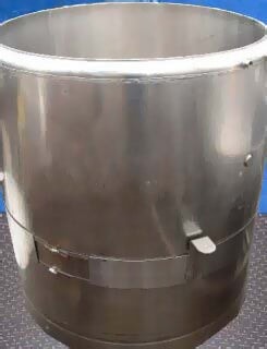 100 gallon Nitrogen Tank, 32" diameter x 33" H inside tank - Image 6